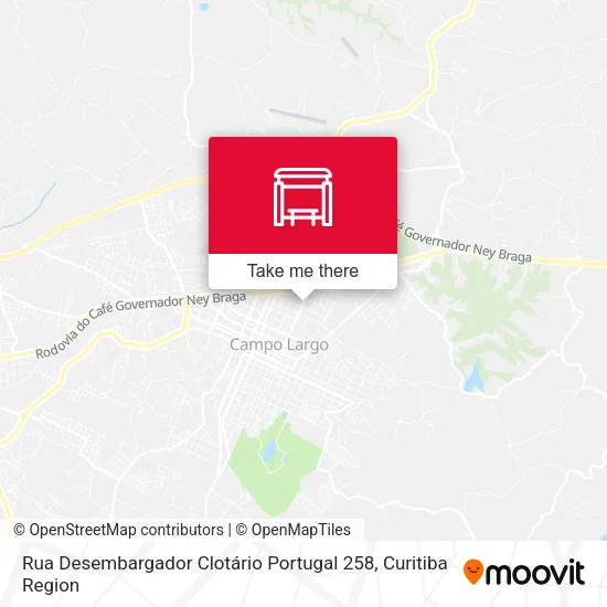 Rua Desembargador Clotário Portugal 258 map