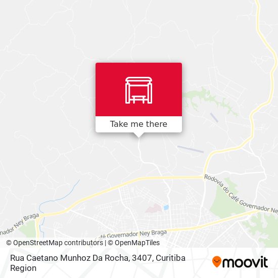 Mapa Rua Caetano Munhoz Da Rocha, 3407