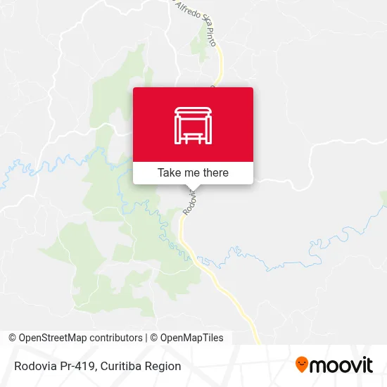 Rodovia Pr-419 map