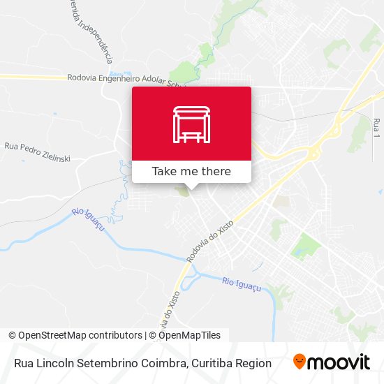 Rua Lincoln Setembrino Coimbra map