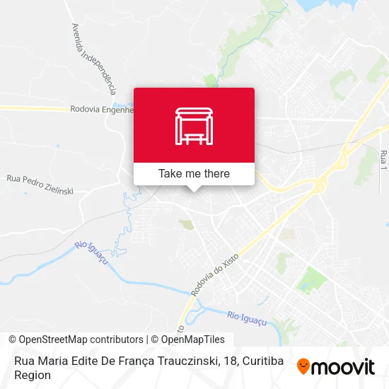 Rua Maria Edite De França Trauczinski, 18 map