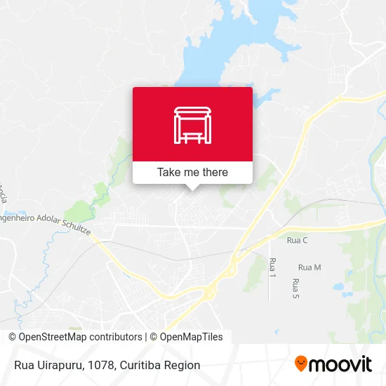 Rua Uirapuru, 1078 map