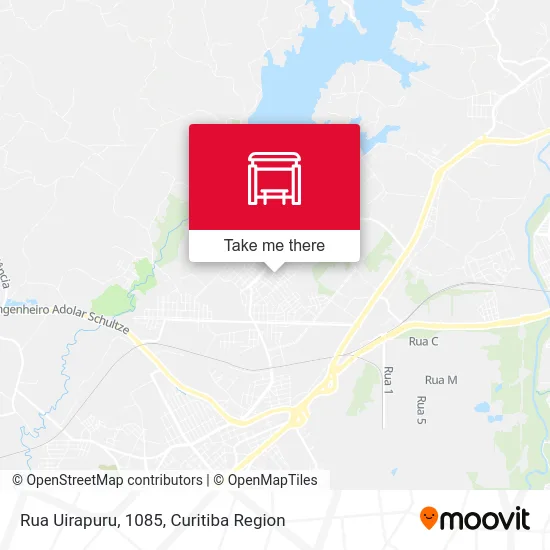 Rua Uirapuru, 1085 map