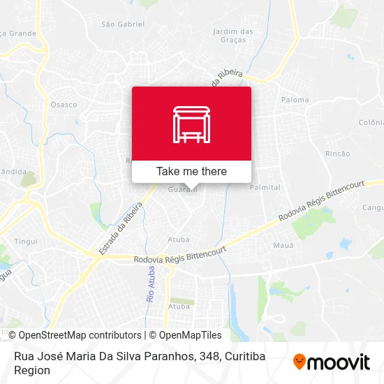 Rua José Maria Da Silva Paranhos, 348 map