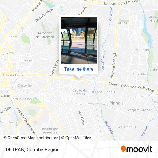 DETRAN map
