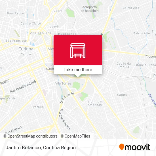 Jardim Botânico map