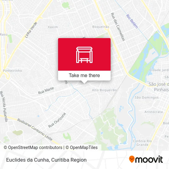 Euclides da Cunha map