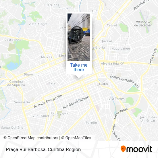 Praça Rui Barbosa map