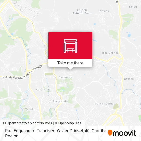 Rua Engenheiro Francisco Xavier Driesel, 40 map