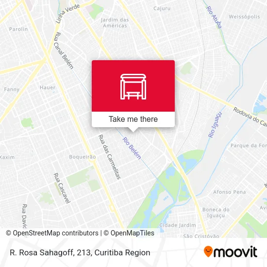 R. Rosa Sahagoff, 213 map