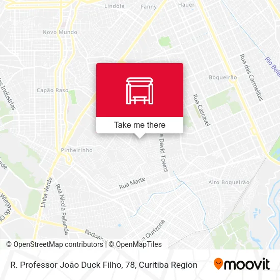 R. Professor João Duck Filho, 78 map