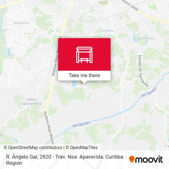 R. Ângelo Gai, 2820 - Trav. Nsa. Aparecida map