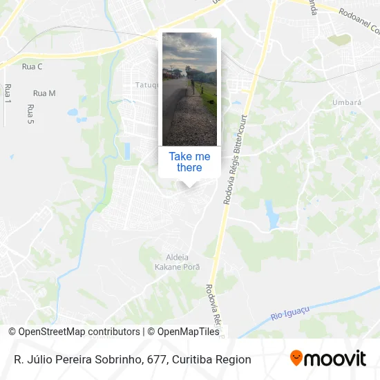 R. Júlio Pereira Sobrinho, 677 map