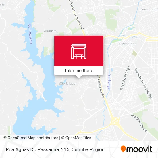 Rua Águas Do Passaúna, 215 map