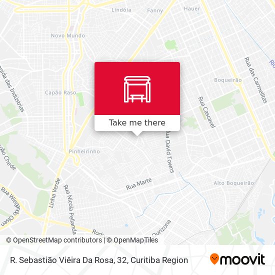 R. Sebastião Viêira Da Rosa, 32 map