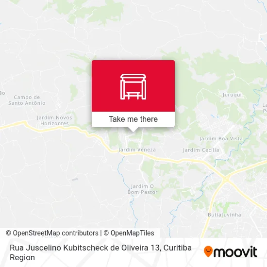 Rua Juscelino Kubitscheck de Oliveira 13 map