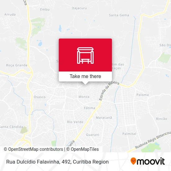 Rua Dulcídio Falavinha, 492 map