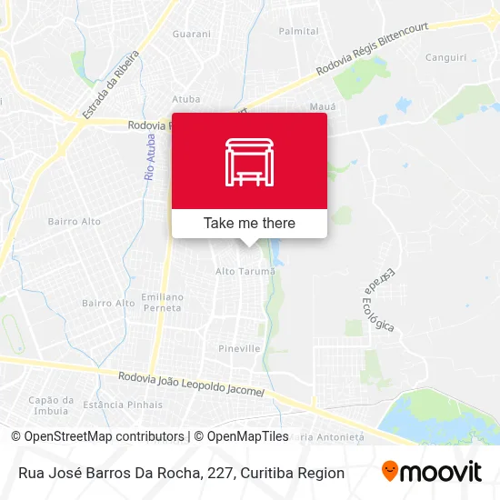 Rua José Barros Da Rocha, 227 map