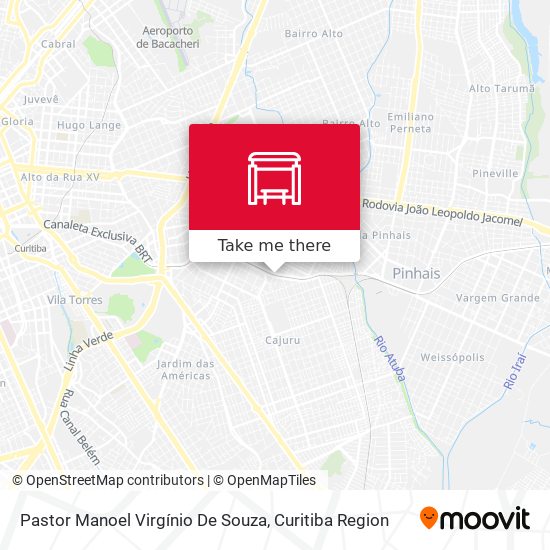 Pastor Manoel Virgínio De Souza map