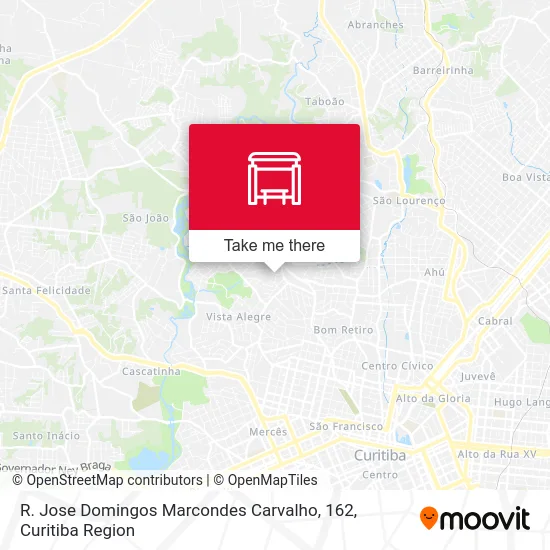R. Jose Domingos Marcondes Carvalho, 162 map
