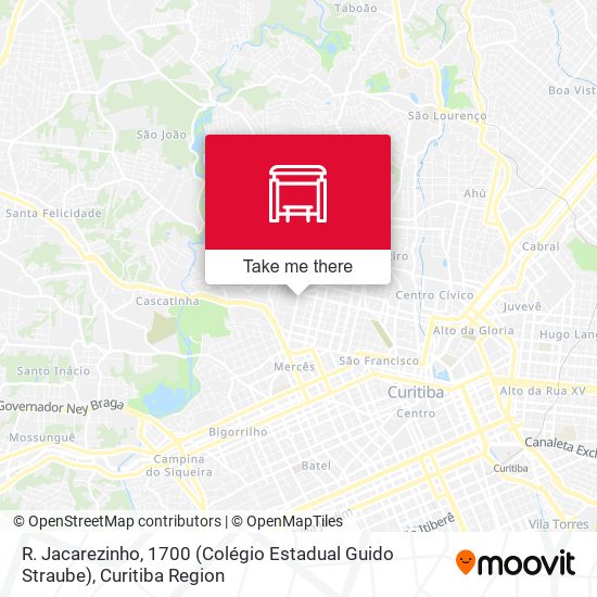 R. Jacarezinho, 1700 (Colégio Estadual Guido Straube) map