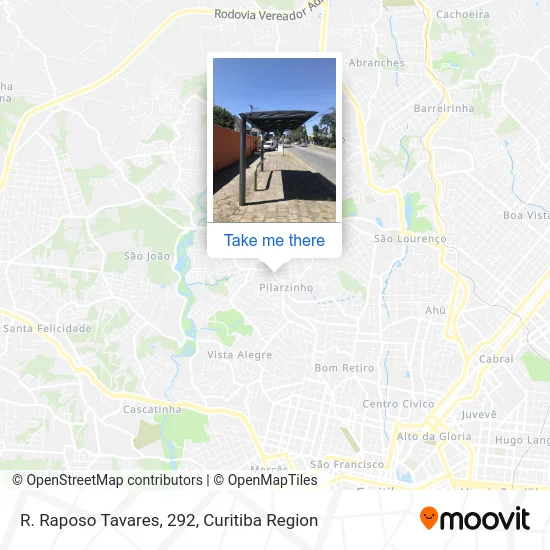 R. Raposo Tavares, 292 map