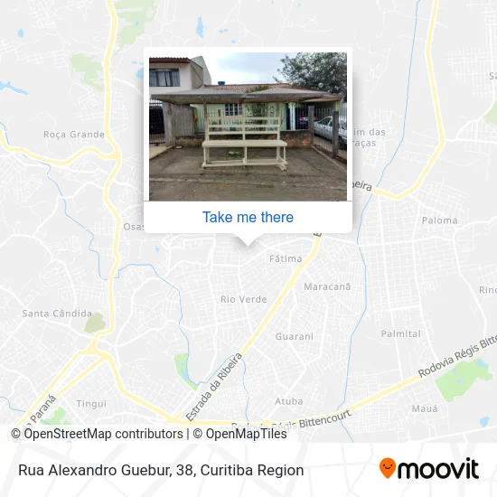 Rua Alexandro Guebur, 38 map