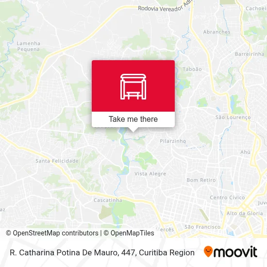 R. Catharina Potina De Mauro, 447 map