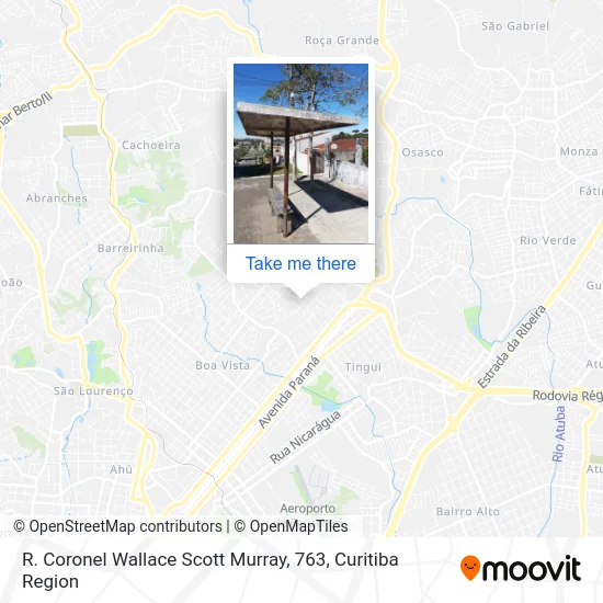 R. Coronel Wallace Scott Murray, 763 map