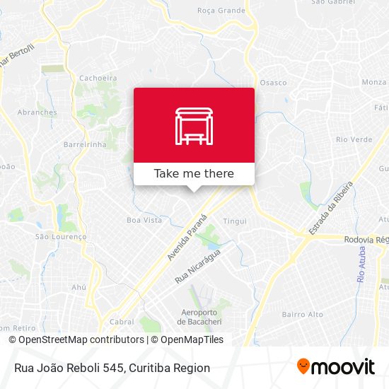 Mapa Rua João Reboli 545