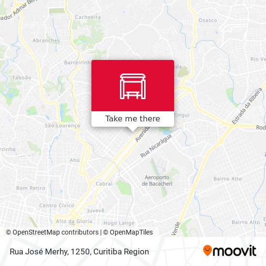 Mapa Rua José Merhy, 1250