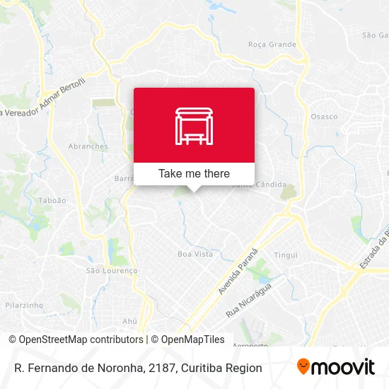 R. Fernando de Noronha, 2187 map