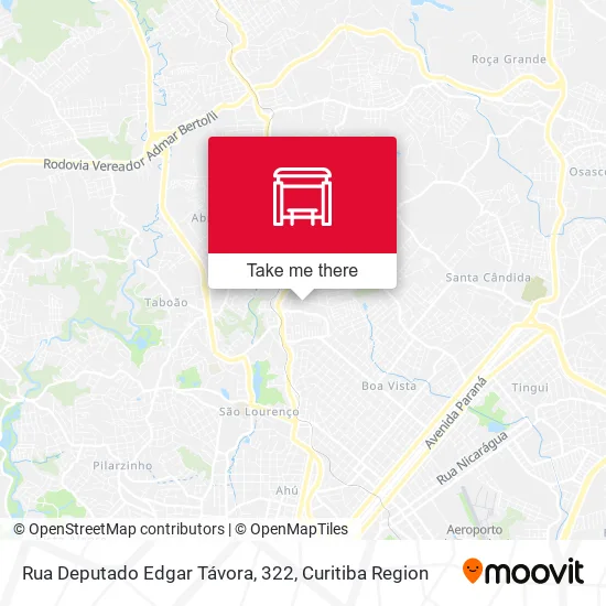 Rua Deputado Edgar Távora, 322 map