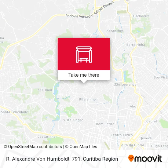 R. Alexandre Von Humboldt, 791 map