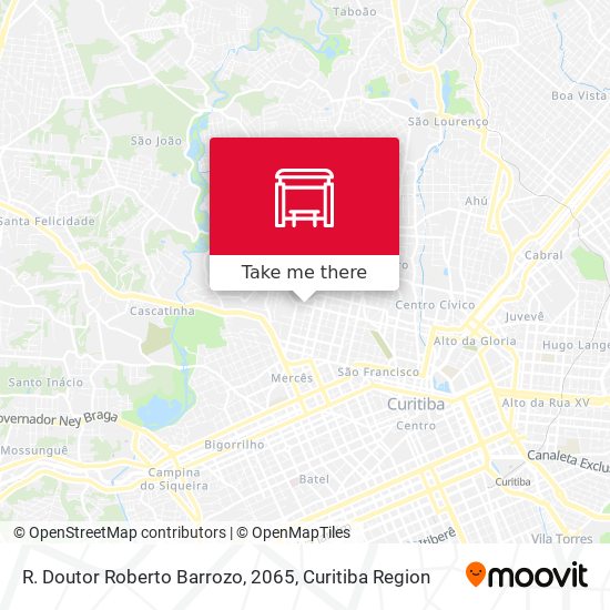 R. Doutor Roberto Barrozo, 2065 map