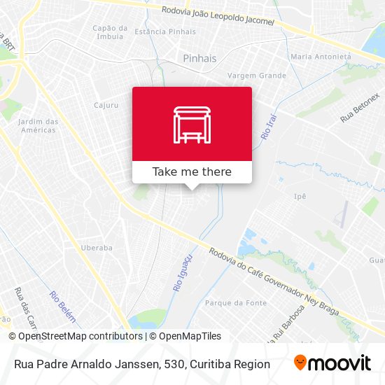 Rua Padre Arnaldo Janssen, 530 map