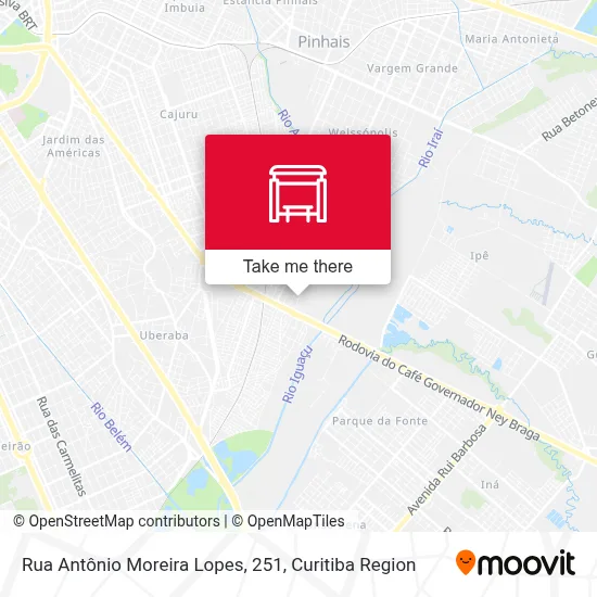 Rua Antônio Moreira Lopes, 251 map