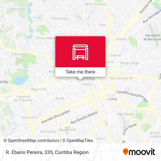 R. Ébano Pereira, 335 map