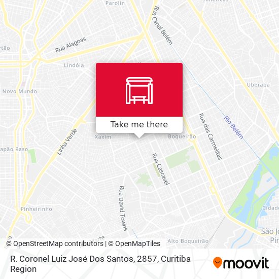 R. Coronel Luiz José Dos Santos, 2857 map