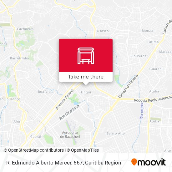 R. Edmundo Alberto Mercer, 667 map