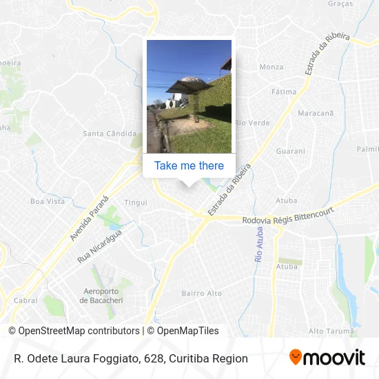 R. Odete Laura Foggiato, 628 map