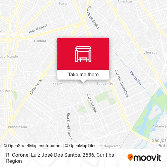 R. Coronel Luiz José Dos Santos, 2586 map