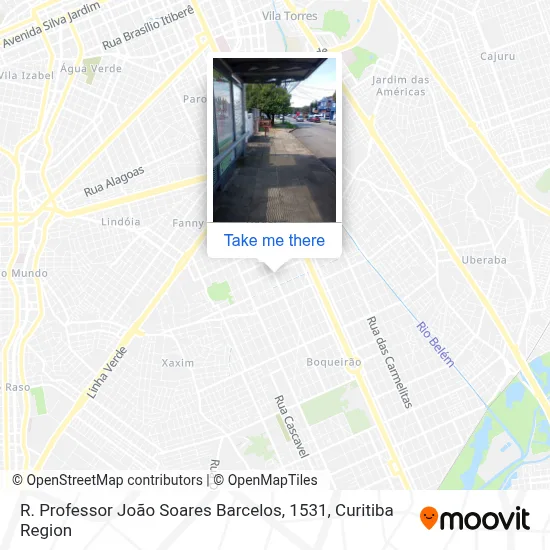 R. Professor João Soares Barcelos, 1531 map