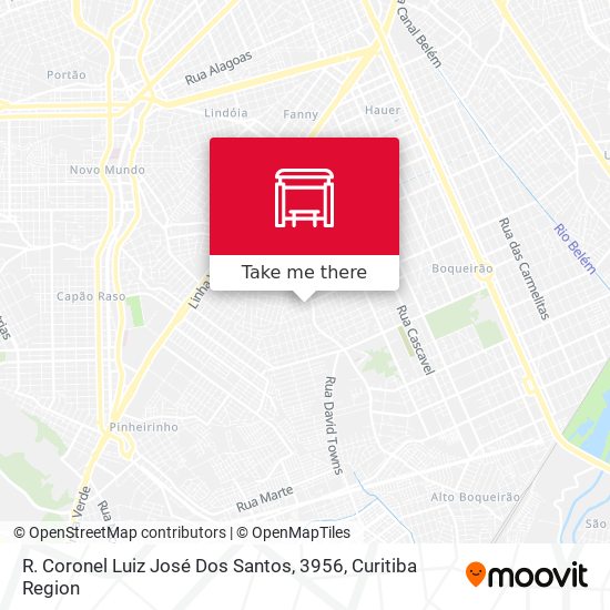 R. Coronel Luiz José Dos Santos, 3956 map