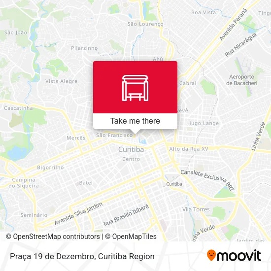 Praça 19 de Dezembro map