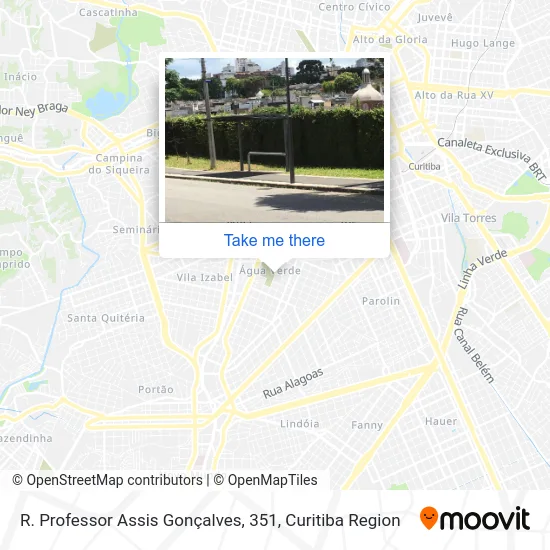 R. Professor Assis Gonçalves, 351 map