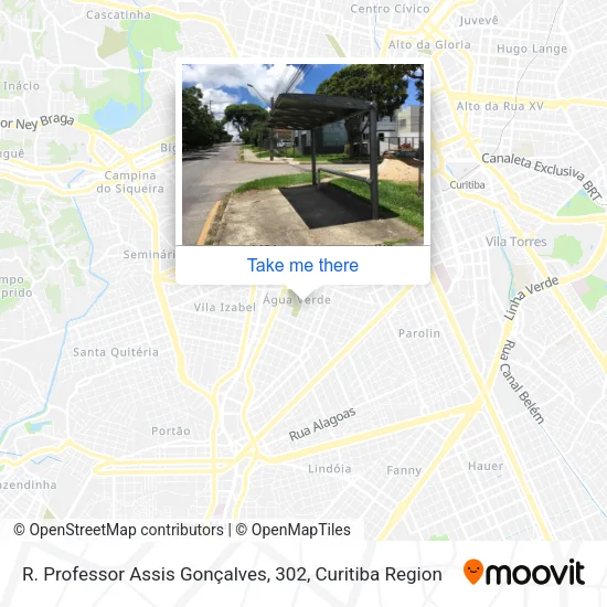 R. Professor Assis Gonçalves, 302 map