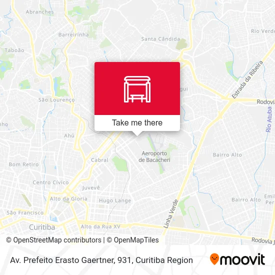 Av. Prefeito Erasto Gaertner, 931 map