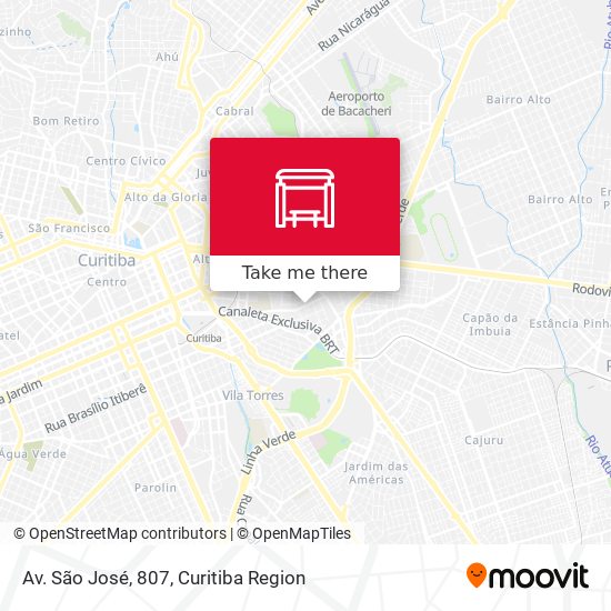 Av. São José, 807 map