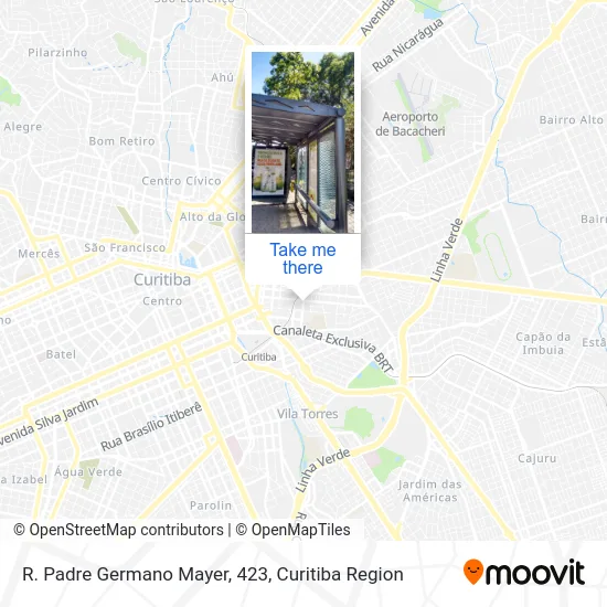 R. Padre Germano Mayer, 423 map